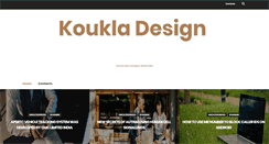 Desktop Screenshot of koukladesign.com
